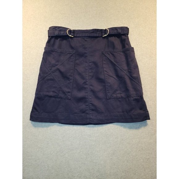 Anthropologie Dresses & Skirts - Anthropologie Pilcro And The Letterpress Mina Lyocell Blend Blue Skirt Womens 8